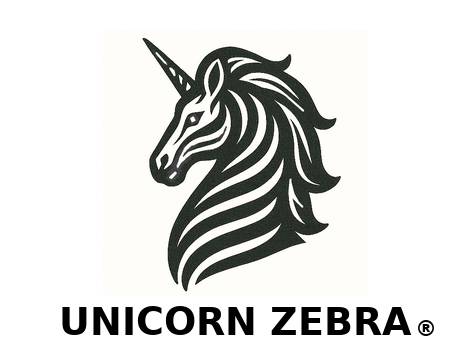 Unicorn Zebra ロゴ